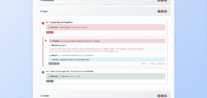 RGAA Auditor recommendations échec